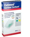 Cutimed Sorbion Sorbact Wundauflage 10x20 cm 12 St Kompressen