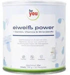 FOR YOU eiwei&szlig; power pur Pulver 750 g