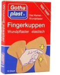 Gothaplast Fingerkuppenwundpfl.elastisch 2 Gr&ouml;&szlig;en 10 St Pflaster