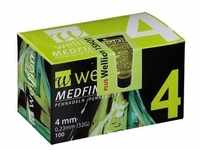Wellion Medfine plus Pen-Nadeln 4 mm 100 St Kanüle