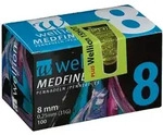 Wellion Medfine plus Pen-Nadeln 8 mm 100 St Kan&uuml;le