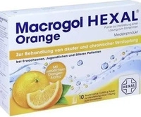 PZN-DE 11553699, Macrogol Hexal Orange Plv.z.Her.e.Lsg.z.Einn.Btl. 10 St Beutel,