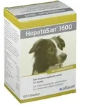 Hepatosan 1600 Di&auml;t-Erg.Futterm.Tab.f.Hunde 120 St Tabletten