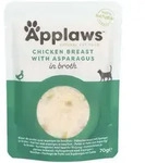 Applaws Nassfutter im Beutel mit H&uuml;hnchenbrust und Spargel f&uuml;r Katzen 70 g Futter