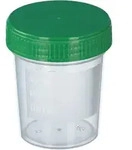 Urinbecher mit Schraubdeckel 100 St Becher