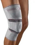 Bort StabiloGen Kniebandage Gr.3+ silber 1 St Bandage(s)
