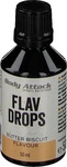 PZN-DE 12510048, Body Attack Flav Drops Butter Biscuit fl&uuml;ssig 50 ml...