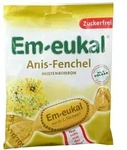 Em-Eukal Bonbons Anis Fenchel zuckerfrei 75 g