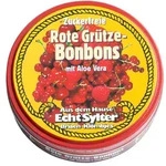 Echt Sylter Rote Gr&uuml;tze Bonbons zuckerfrei 70 g