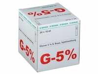 Glucose 5% B.Braun Mini Plasco connect Inj.-Lsg. 20x10 ml Injektionslösung