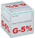 Glucose 5% B.Braun Mini Plasco connect Inj.-Lsg. 20x10 ml Injektionsl&ouml;sung