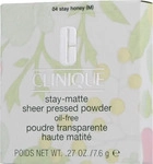 Clinique Stay-Matte St Matte Pr Pwdr-Stay Ho 7.6Gm/.27Oz 7,6 g Puder, Grundpreis: