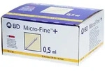 BD Micro-Fine+ Insulinspr.0,5 ml U40 8 mm 100x0,5 Spritzen