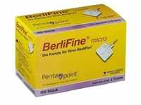 Berlifine micro Kanülen 0,25x5 mm 100 St Kanüle