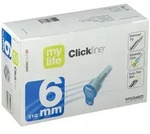 Mylife Clickfine Pen-Nadeln 6 mm 31 G 100 St Kan&uuml;le