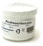 Prothesenbeh&auml;lter m.Deckel u.Einsatz wei&szlig; 1 St Sonstige