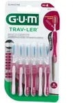 GUM Trav-Ler 1,4mm Kerze pink Interdental+6Kappen 6 St Zahnb&uuml;rste