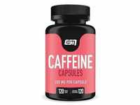 ESN Caffeine Caps - Kapsel versorgt dich mit 200 mg Koffein. 120 St