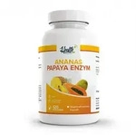 Health+ Pineapple-Papaya Enzyme (120) Unflavoured 120 St Kapseln