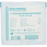 Leina Wundkompressen 10x10 cm steril 2 St Kompressen