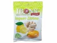 Ibons Ingwer Zitrone o.Zucker Tüte Lutschbonbons 75 g Bonbons