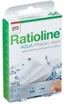 Ratioline aqua Duschpflaster Plus 5x7 cm steril 5 St Pflaster