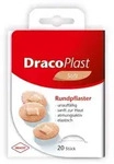 Dracoplast Soft Pflaster 2,2 cm rund hautf. 20 St