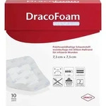 Dracofoam Infekt haft sensitiv Wundauf.7,5x7,5 cm 10 St Verband