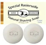 Rasierseife Classic 2er Pack Golddachs 2x60 g Seife