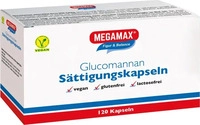 PZN-DE 10267164, Megamax S&auml;ttigungskapseln Glucomannan 120 St Kapseln, Grundpreis: