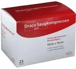 Saugkompressen steril 10x10 cm Draco 25 St Kompressen