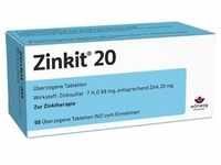Zinkit 20 überzogene Tabletten 50 St Überzogene