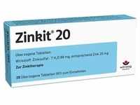 Zinkit 20 überzogene Tabletten St Überzogene