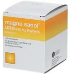 Magno Sanol uno 243 mg Kapseln 100 St Hartkapseln