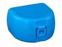 Prothesen Zahnspangenbox universal hellblau 1 St Box