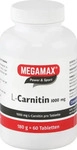 PZN-DE 01444839, Megamax L-Carnitin 1000 mg Tabletten 60 St, Grundpreis: &euro; 0,71