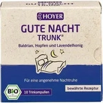 Hoyer Gute Nacht Trunk Bio 10x10 ml Trinkampullen