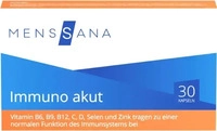 PZN-DE 09706747, Immuno Akut MensSana Kapseln 30 St, Grundpreis: &euro; 0,35 / St&uuml;ck