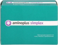 PZN-DE 13330526, Aminoplus simplex Pulver 7 St, Grundpreis: &euro; 1,46 / St&uuml;ck