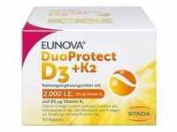 Eunova DuoProtect D3+K2 2000 I.e./80 μg Kapseln 90 St