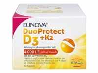 Eunova DuoProtect D3+K2 4000 I.e./80 μg Kapseln 90 St