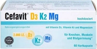 PZN-DE 13975246, Cefavit D3 K2 Mg 2.000 I.e. Hartkapseln 60 St, Grundpreis:...