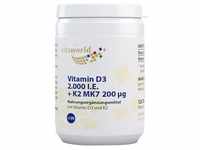 Vitamin D3+K2 2.000 I.e./200 μg Tabletten 120 St