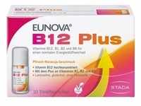 Eunova B12 Plus Trinkfläschchen 10x8 ml Lösung zum Einnehmen