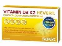 Vitamin D3 K2 Hevert plus Ca Mg 1000 Ie/2 Kapseln 60 St