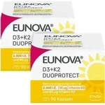 Eunova DuoProtect D3+K2 2000 I.e./80 &mu;g Kaps.Kombi 2x90 St Kapseln