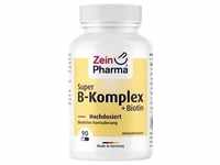 Super B-KOMPLEX+Biotin Kapseln ZeinPharma 90 St
