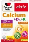 Doppelherz Calcium+D3+K Tabletten 120 St