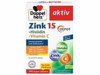 Doppelherz Zink 15 mg+Histidin+Vit.C Depot aktiv 100 St Tabletten