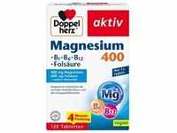 Doppelherz Magnesium 400+B1+B6+B12+Folsäure Tabl. 120 St Tabletten